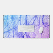 2トーンパープルマーブルルック デスクマット (キーボード&マウス)