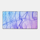 2トーンパープルマーブルルック デスクマット (正面)