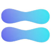 2トーンブルーカラーの組み合わせ ソフトボール (パネル)