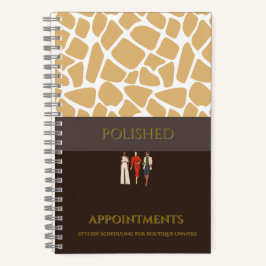 2トーンポリッシュアポイントメント ノートブック