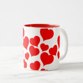 2トーンマグカップハート ツートーンマグカップ (正面右)