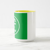 2トーンマグカップ – イメージを追加15 ozホワイトイエロー マグカップ (中央)