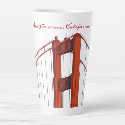 2トーンマグカップ、15オンス カフェラテマグ (正面)