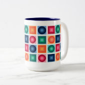 2トーンマグカップ、15オンス ツートーンマグカップ (正面右)