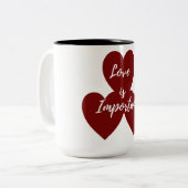 2トーンマグカップ、15オンス ツートーンマグカップ (正面左)