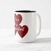 2トーンマグカップ、15オンス ツートーンマグカップ (正面右)