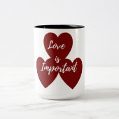 2トーンマグカップ、15オンス ツートーンマグカップ (中央)