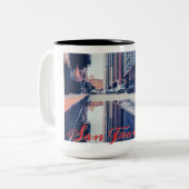 2トーンマグカップ、15オンス ツートーンマグカップ (正面左)