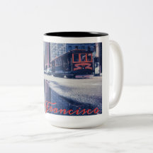 2トーンマグカップ、15オンス