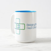 2トーンマグカップ、15オンス ツートーンマグカップ (正面左)