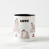 2トーンマグカップ、15オンス ツートーンマグカップ (中央)