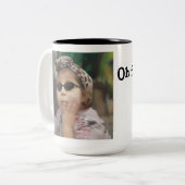 2トーンマグカップ、15オンス ツートーンマグカップ (正面左)