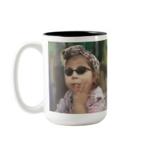 2トーンマグカップ、15オンス