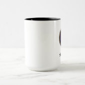 2トーンマグカップ、15オンス マグカップ (中央)
