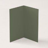 2トーンモスグリーン折り畳み名刺(カスタム) 名刺 (内部)