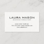 2トーン企業の波形 名刺 (裏面)