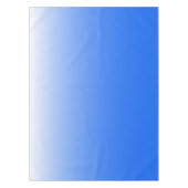 2トーン勾配電グラデーション気ブルー テーブルクロス (正面)