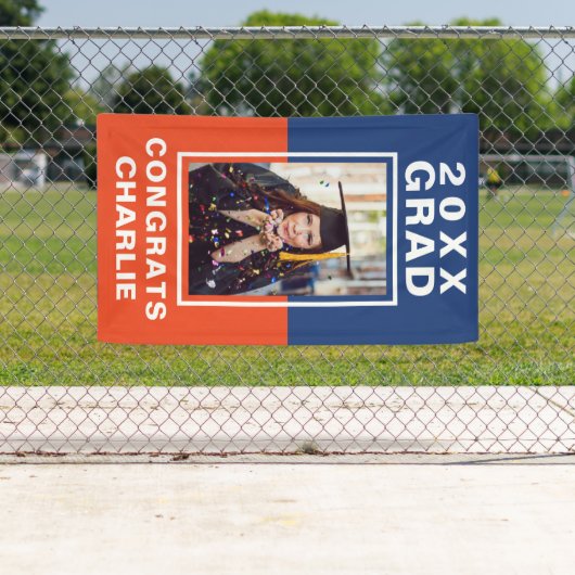 2トーン卒業バナー 横断幕 (インサイチュ)