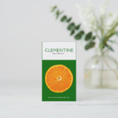 2トーン垂直、クリメチン 名刺 (スタンド正面)