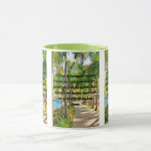 2トーン救済マグのための祈りの言葉 マグカップ (中央)