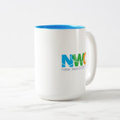 2トーン新しいワールドコーラレマグ ツートーンマグカップ (正面右)