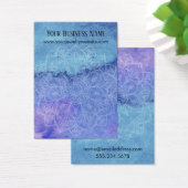 2トーン水カラーマンダライヤリングディスプレイカード (デスク)