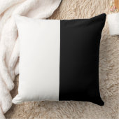 2トーン白黒モダン装飾 クッション (ブランケット)