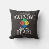 2トーン自閉症の意識 クッション (正面)