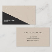 2トーン起業家名刺 名刺 (正面/裏面)