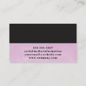 2トーン |はさみ 名刺 (裏面)