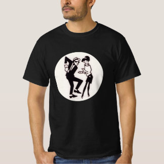 2トーン・スカ/スカ・リバイバル スカ好きの男女ペア Tシャツ