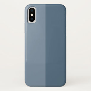 2トーン – 青 iPhone X ケース