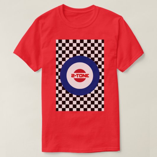 2トーン Tシャツ (デザイン正面)