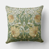 2トーンWilliam Morrisインペリアルヴィンテージパターン クッション (裏面)