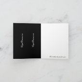 2ドラゴンブックマークグリーティングカード カード (内部)