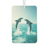 2ドルフィンラブ海ドルフィン恋人 カーエアーフレッシュナー (裏面)