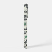 2ドル紙幣マネー背景 iPhoneケース (右側面)