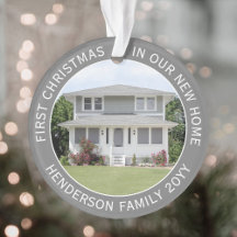 2ハウス写真ファーストクリスマスニューホームグレー&ホワイト