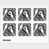 2ハト スクエアシール (シート)