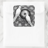 2ハト スクエアシール (バッグ)