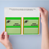 2ハロウィンカスタムバーハーシーズキャンディ チラシ (手)