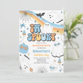 2ハロウィン不気味グルービー幽霊2nd誕生日 招待状 (スタンド正面)