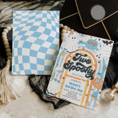 2ハロウィン不気味グルービー幽霊2nd誕生日 招待状