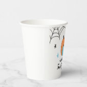 2ハロウィン不気味ブルーパンプキンス誕生日紙 紙コップ (右)