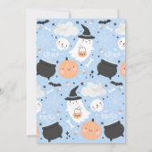 2ハロウィン不気味ーブリー幽霊2nd誕生日パーティー 招待状 (裏面)