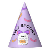 2ハロウィン不気味幽霊誕生日 パーティーハット (正面)