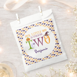 2ハロウィーン2回目の誕生日を迎える私たちの小さなブー フェイバーバッグ