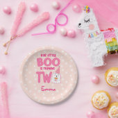 2ハロウィーン2回目の誕生日を迎える私たちの小さなブー ペーパープレート (パーティー)