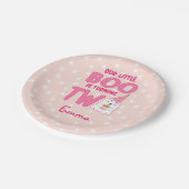 2ハロウィーン2回目の誕生日を迎える私たちの小さなブー ペーパープレート (アングル)