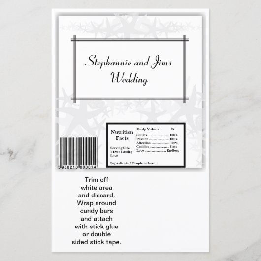 2ハーシーの大きなバーラッパー夏の愛とシェル (正面)